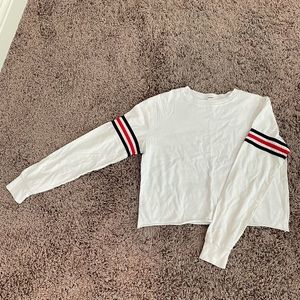 Garage long sleeve crop